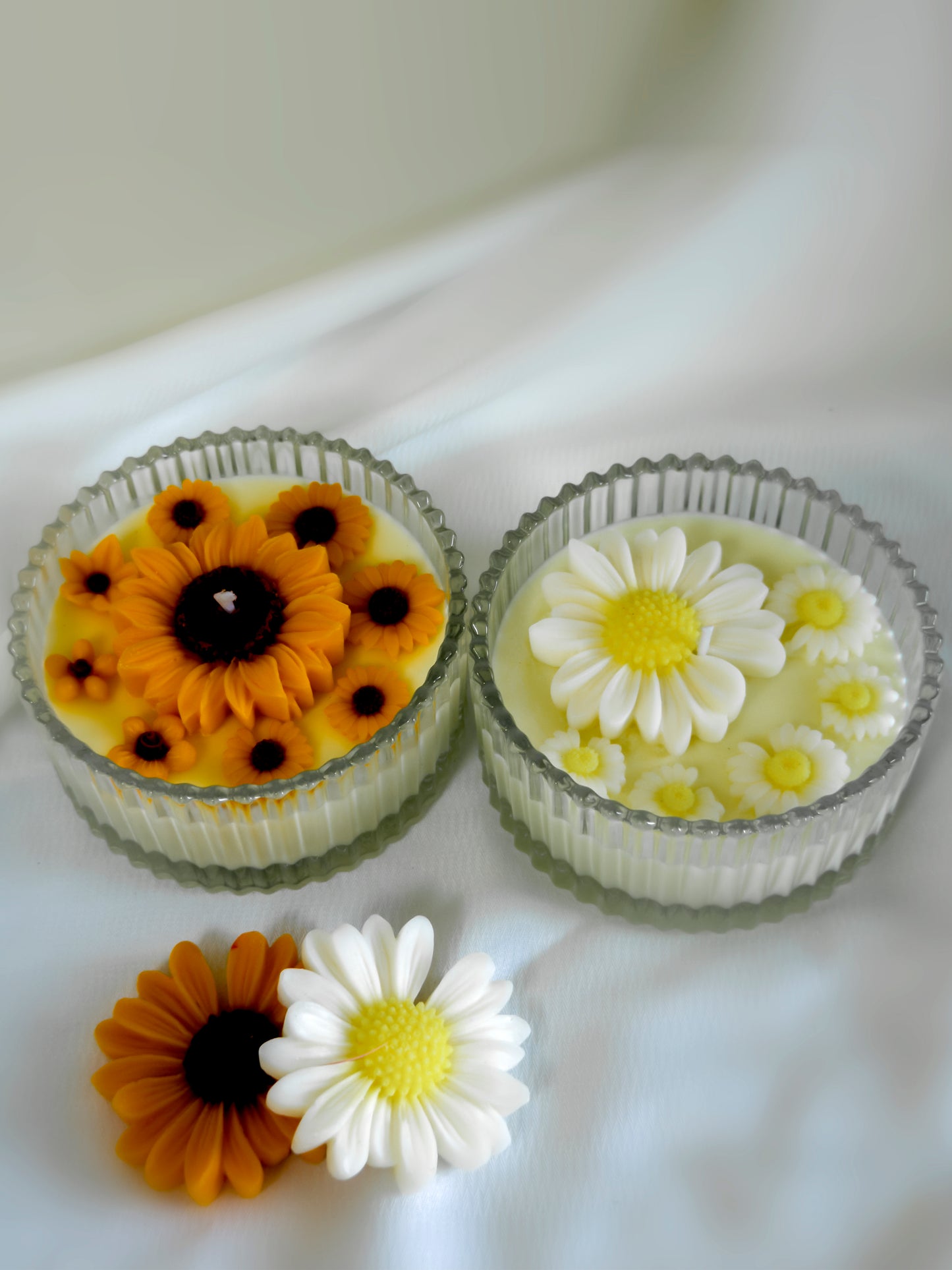 Daisy & Sunflower【handmade candles】