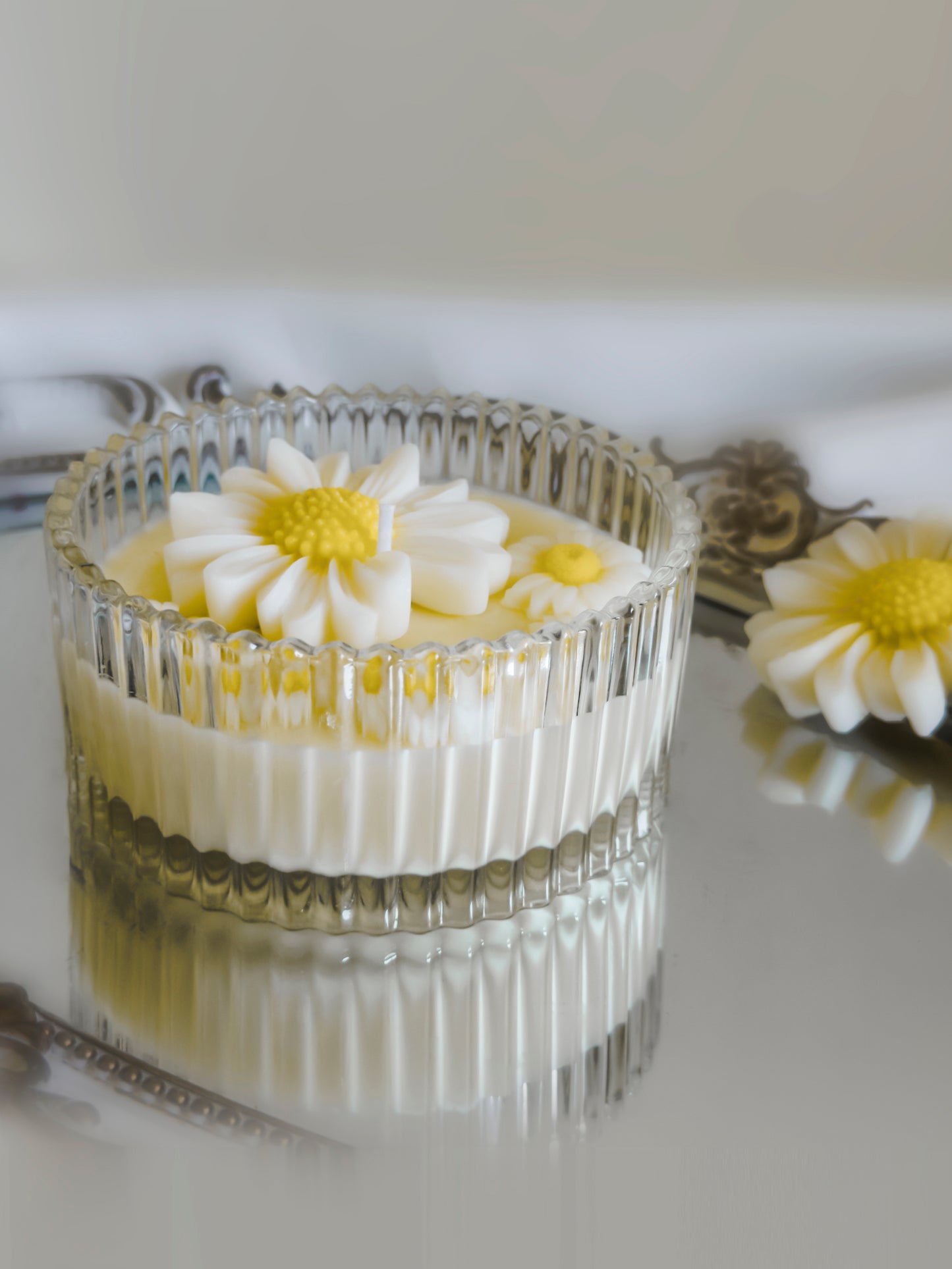 Daisy & Sunflower【handmade candles】_Daisy5