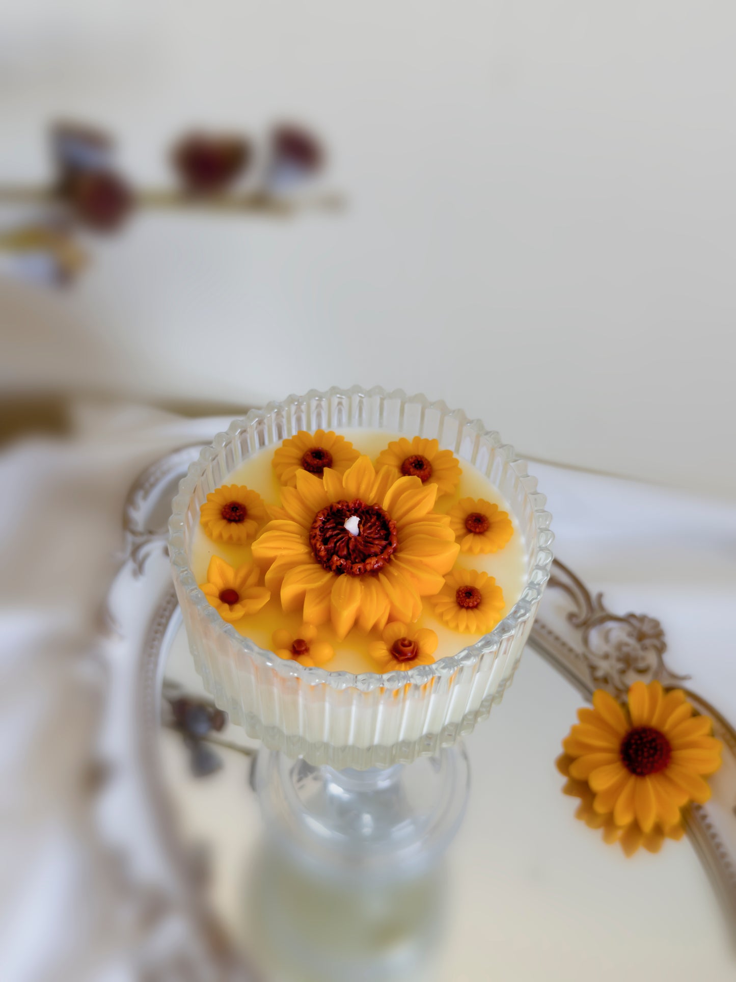 Daisy & Sunflower【handmade candles】_Sunflower