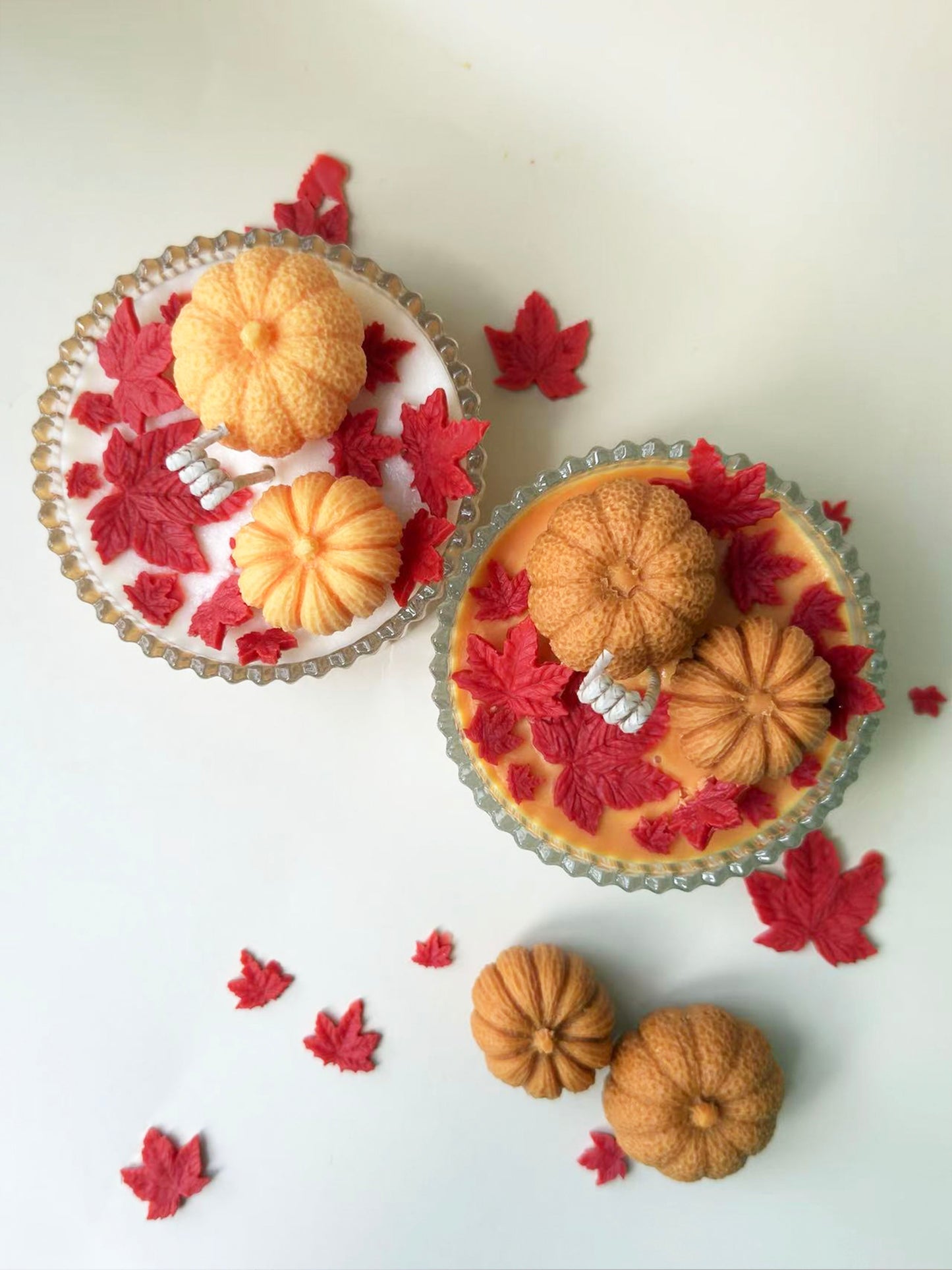 A/Golden fruit pumpkin【handmade candles】