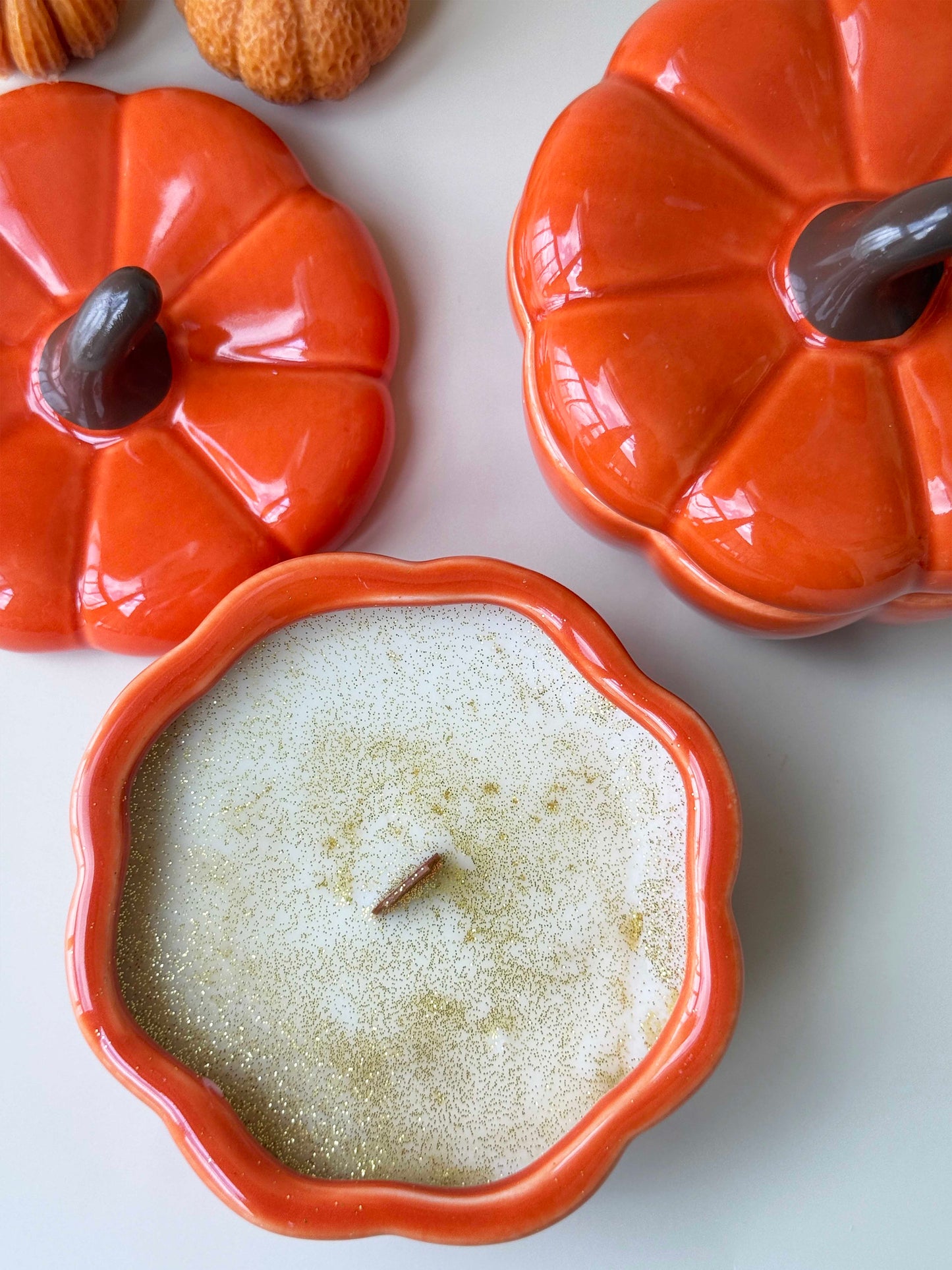 A/Halloween Pumpkin Knight 【handmade candles】