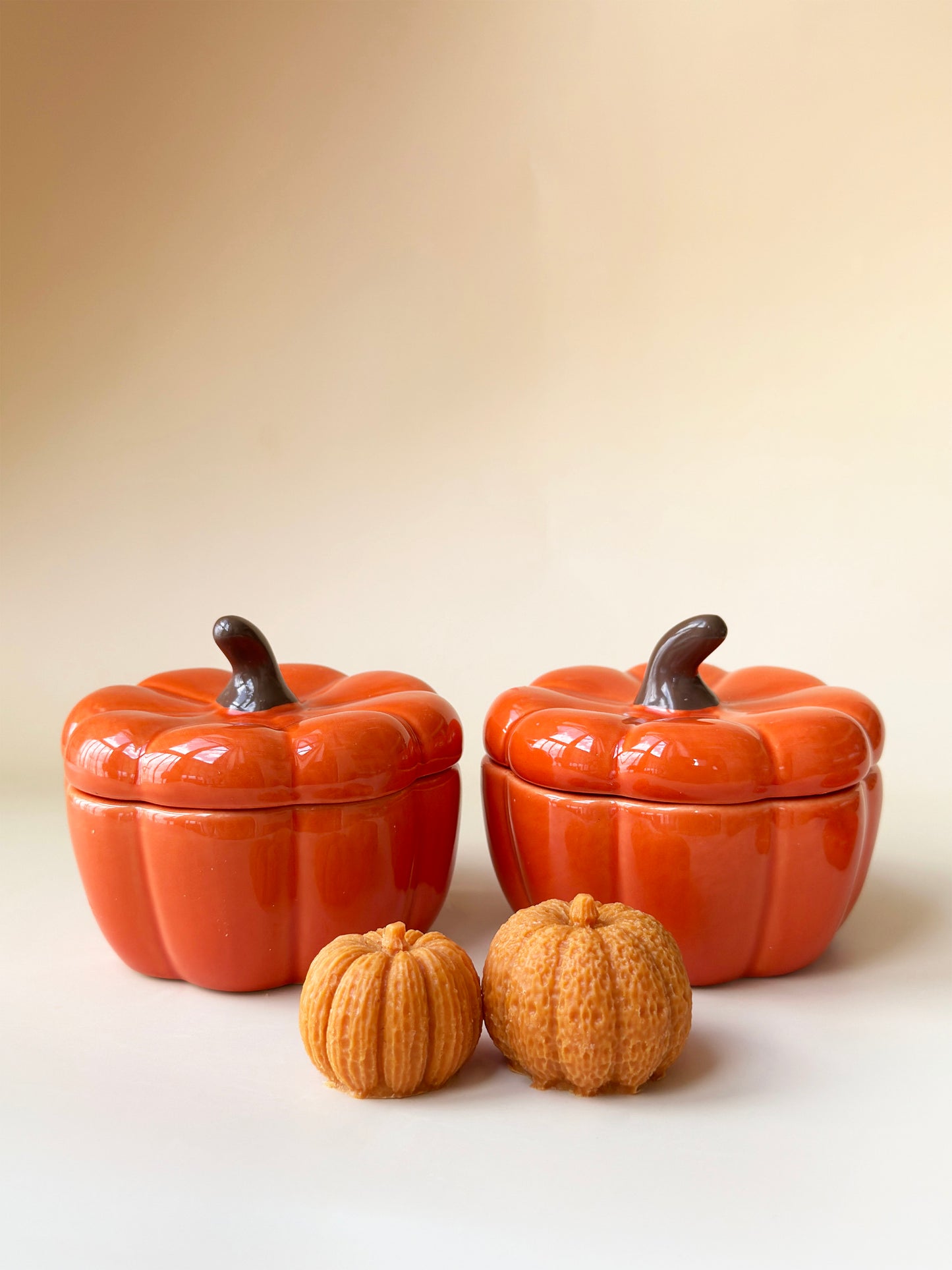 A/Halloween Pumpkin Knight 【handmade candles】
