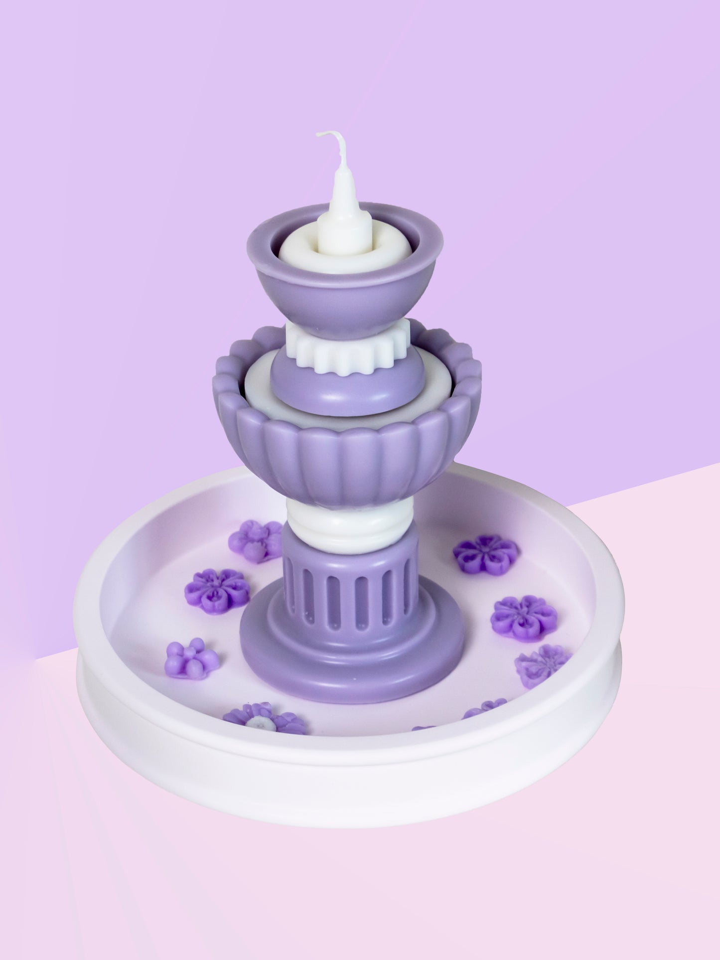 RomeFountainWishingPool_handmade candles_Purple