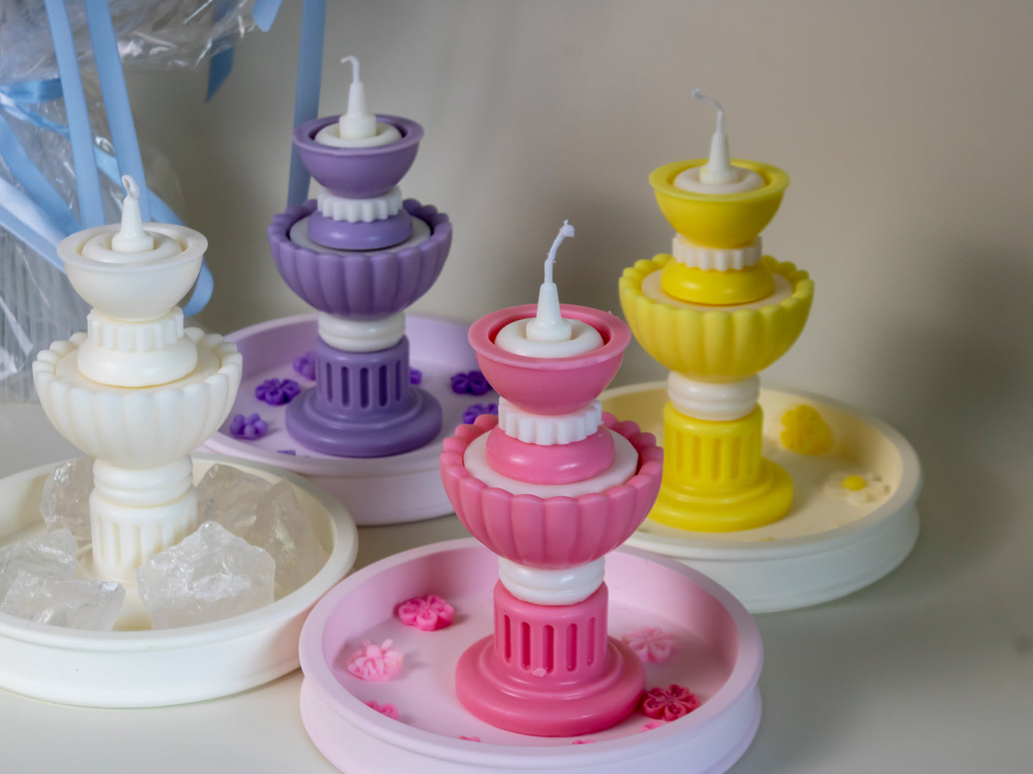 RomeFountainWishingPool_handmade candles_Production process