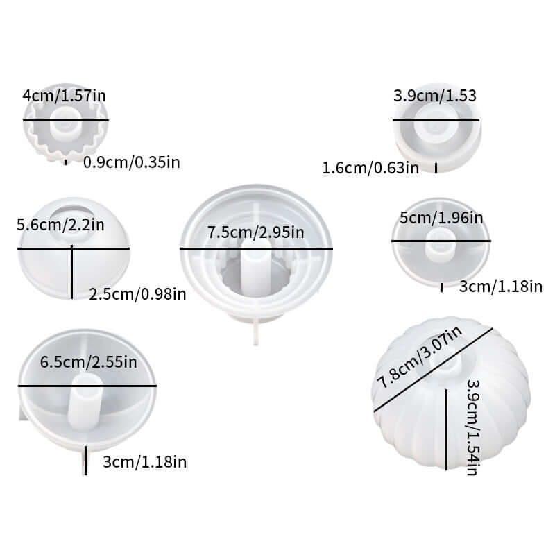 RomeFountainWishingPool_candle mould_Size