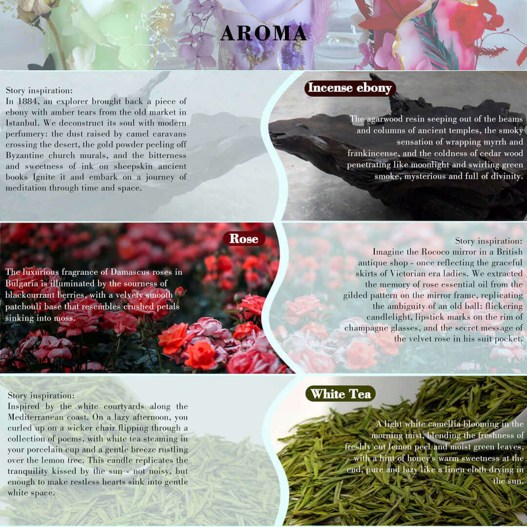handmade_candles__aroma_Incense ebony_rose_White tea