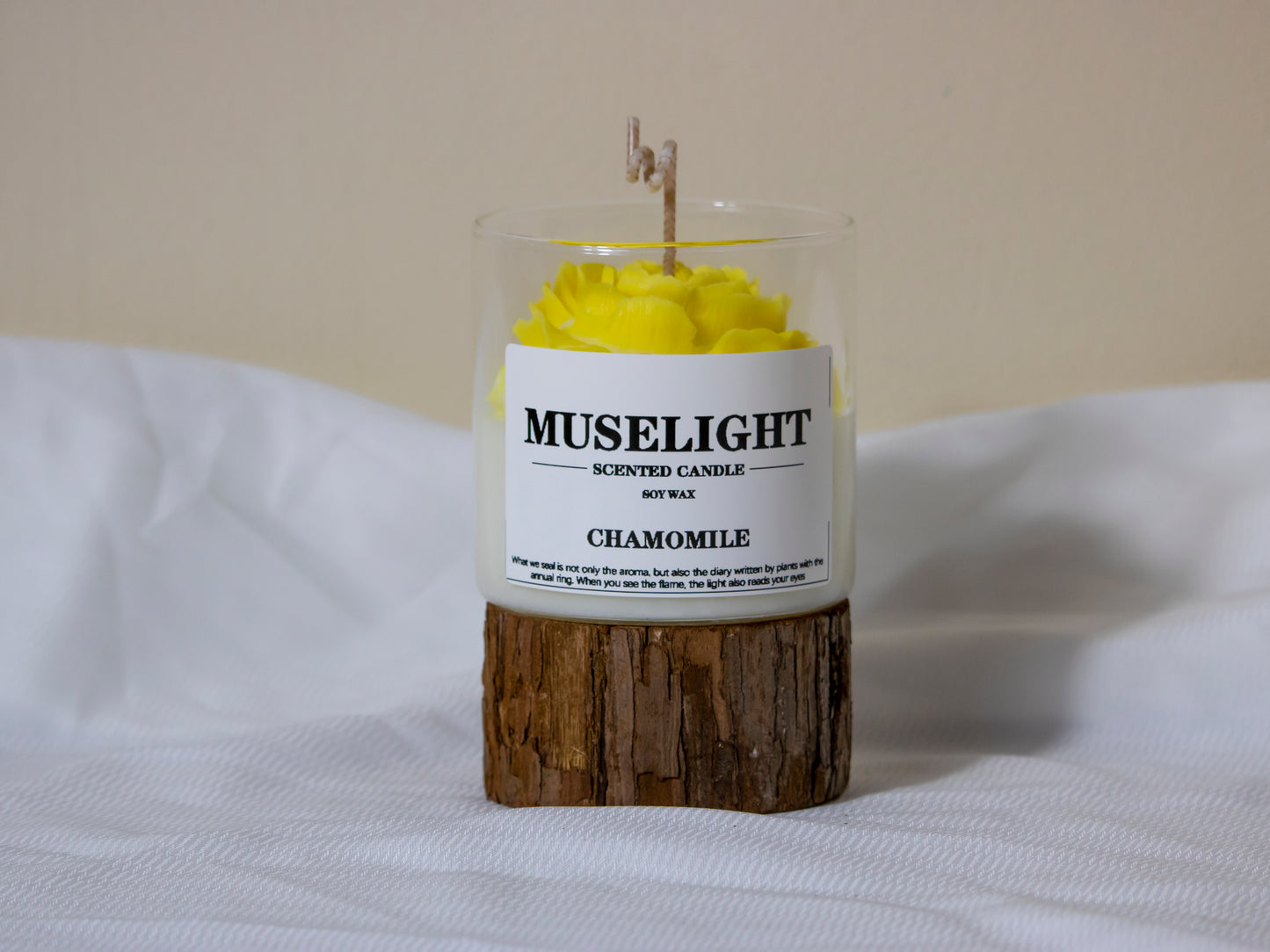 Yellow_peony_flower_handmade_candles__aroma_Chamomile