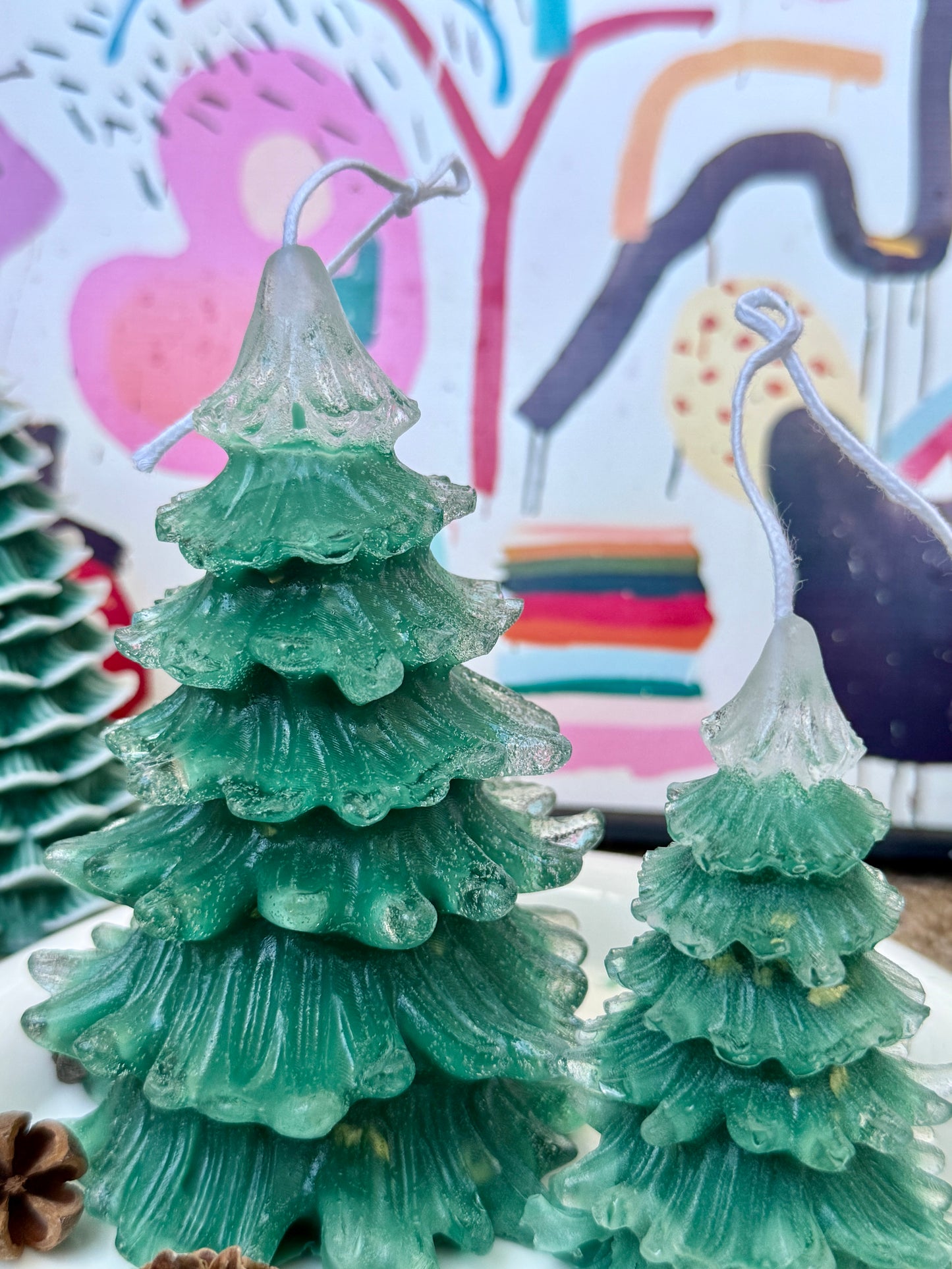 A/Crystal Christmas Tree【handmade candles】