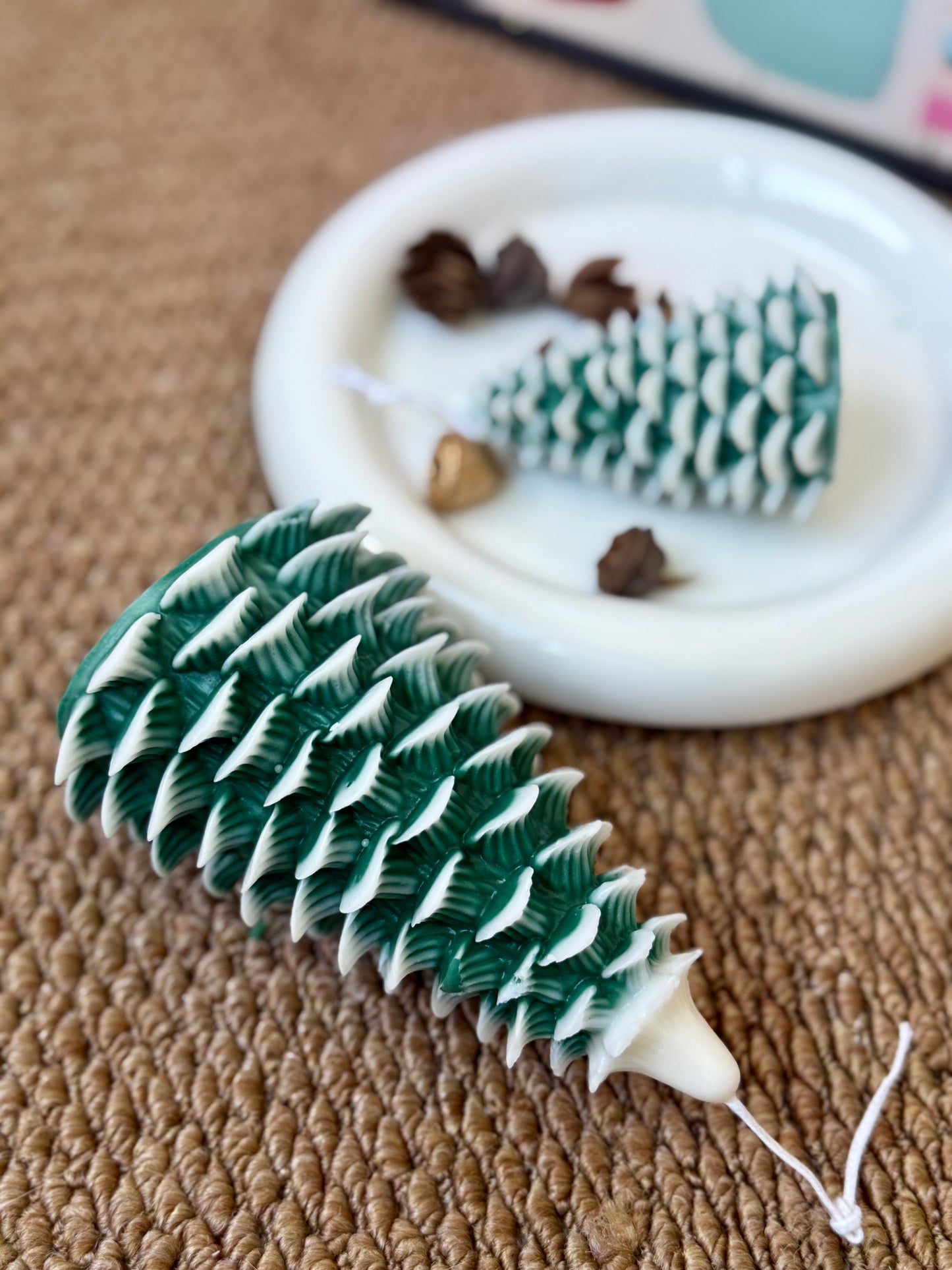 A/Snowy Christmas Tree【handmade candles】