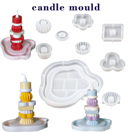 DIY-Building Blocks Tower【candle mould】